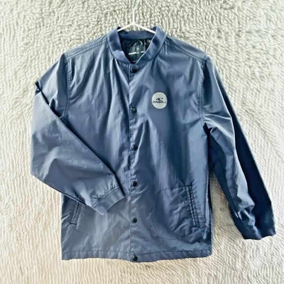 O'Neill Other - O'NEILL Young Men's Windbreaker Jacket Button Down Breathable Blue XL